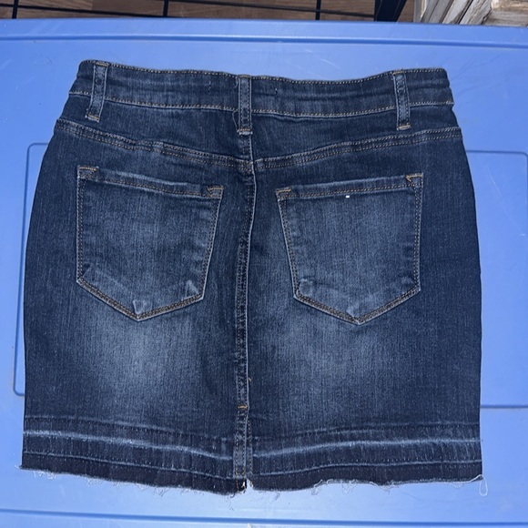 nwot kancan denim skirt size 3 - Picture 4 of 4